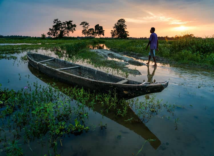 Majuli Island view