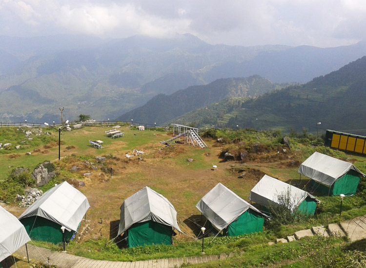Camping in Mussoorie, Uttarakhand