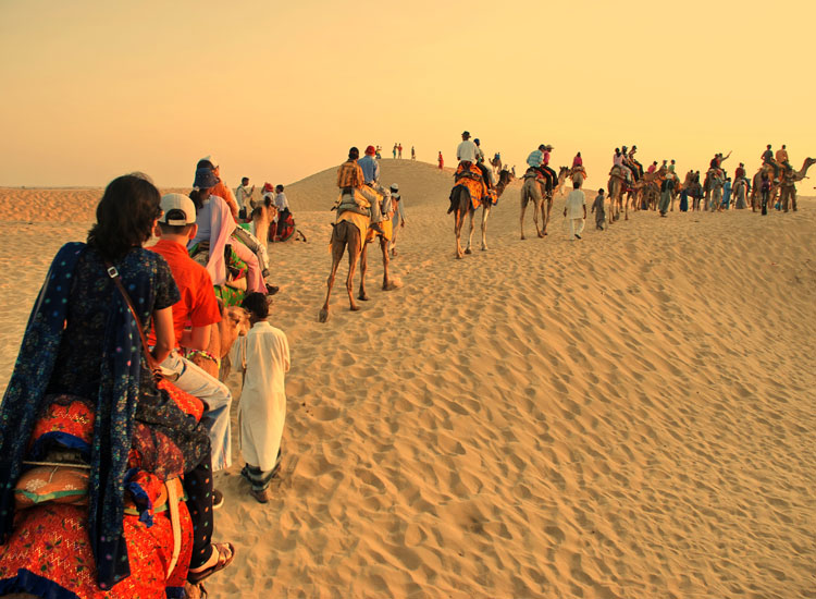 Camel Safari in Jaisalmer