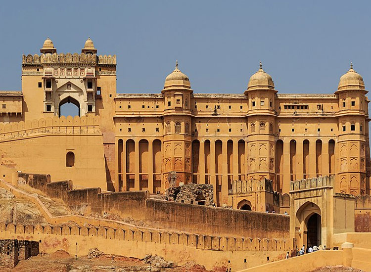 Amer Fort in Jaipur 