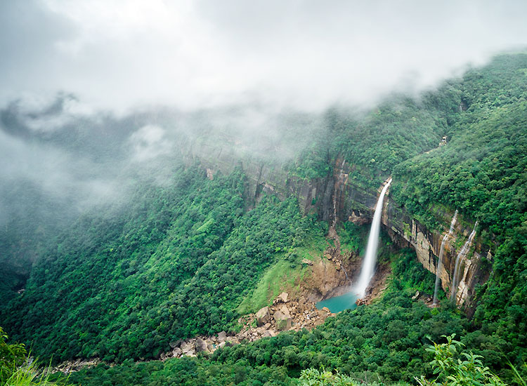 Nohkalikai-Falls