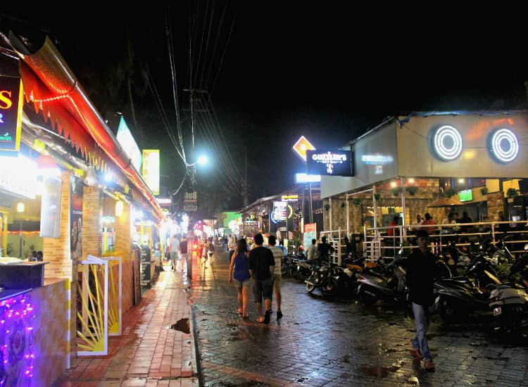 Tito's Lane in Baga beach