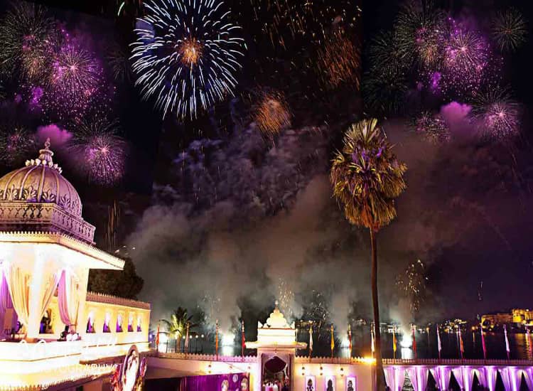 Party in Udaipur during New Year