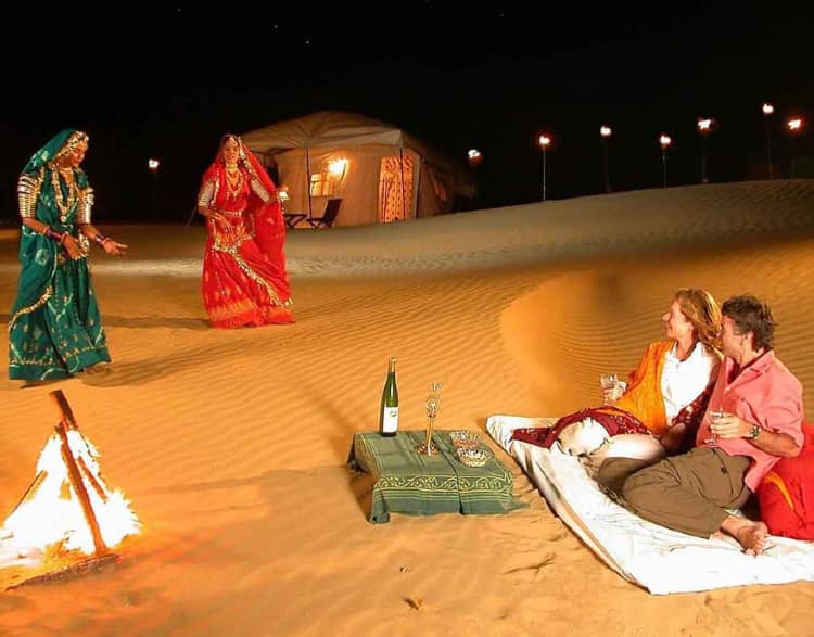 Jaisalmer a best place to visit after marriage.