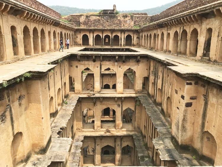 Bawdi Deep Water Step Well in Neemrana