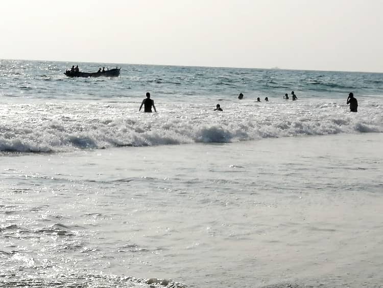 Couples in Varkala Beach