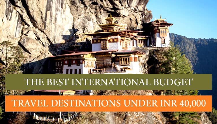 budget international travel from india
