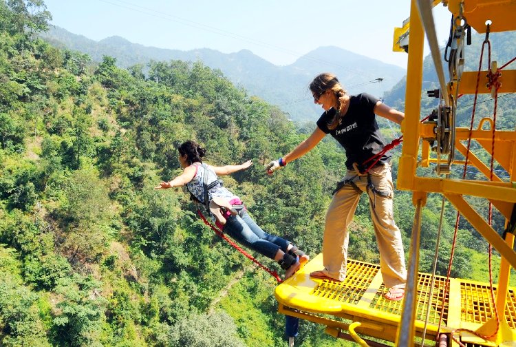 Bungee Jumping in Rishikesh