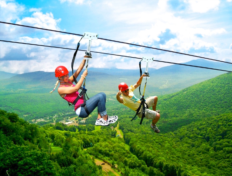 Ziplining in Rishikesh