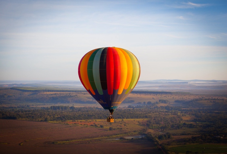 Hot air balloon rides in Delhi