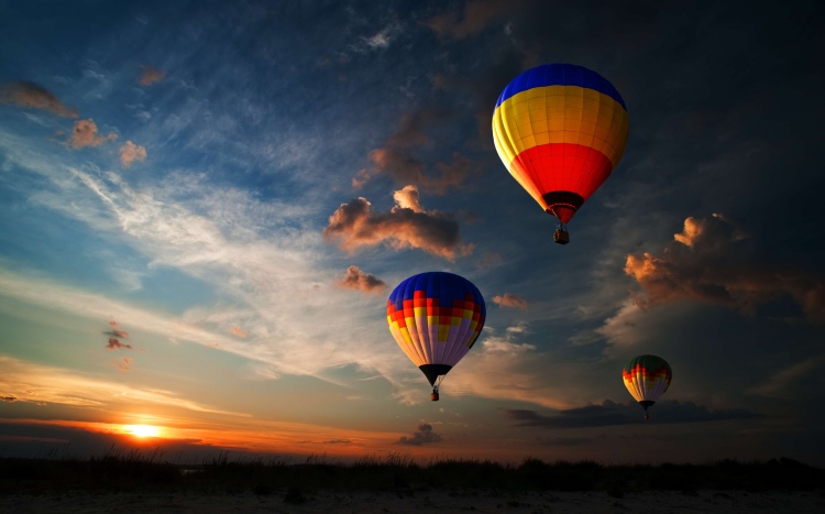 Hot air balloon rides in Goa