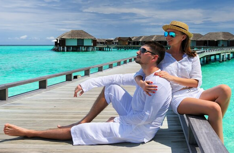 Maldives honeymoon