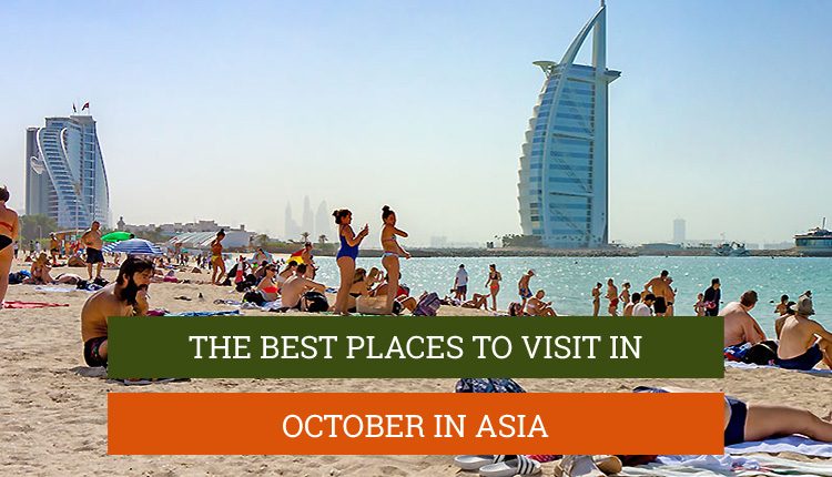 Places to visit in october in asia