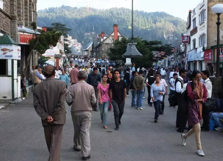 Mall Road Shimla