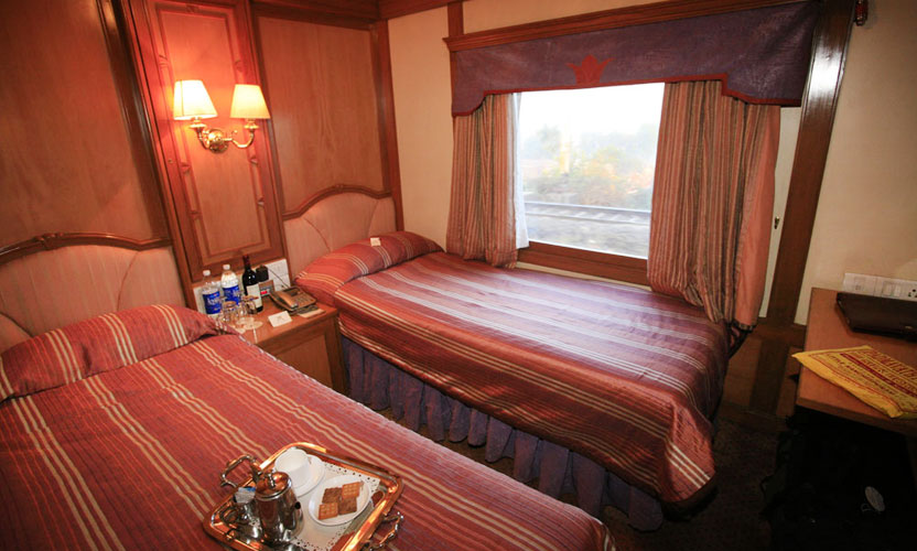 The Golden Chariot Cabin view