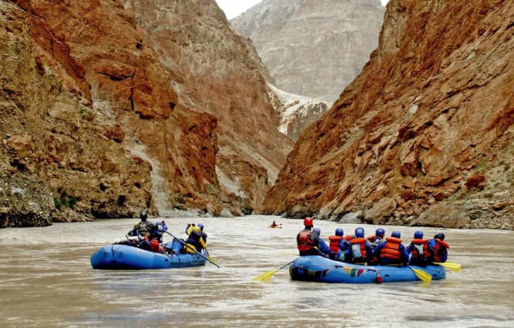 River Rafting in Ladakh