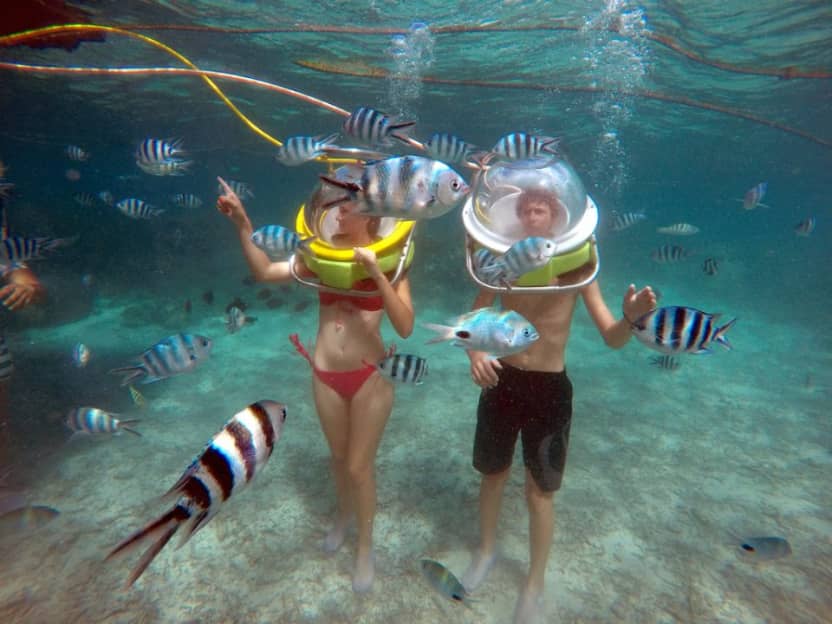 Underwater Sea Walking