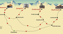 chardham yatra route from haridwar