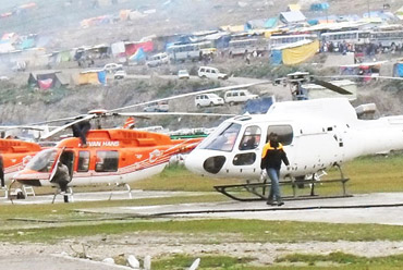 Amarnath Yatra by Helicopter From Baltal