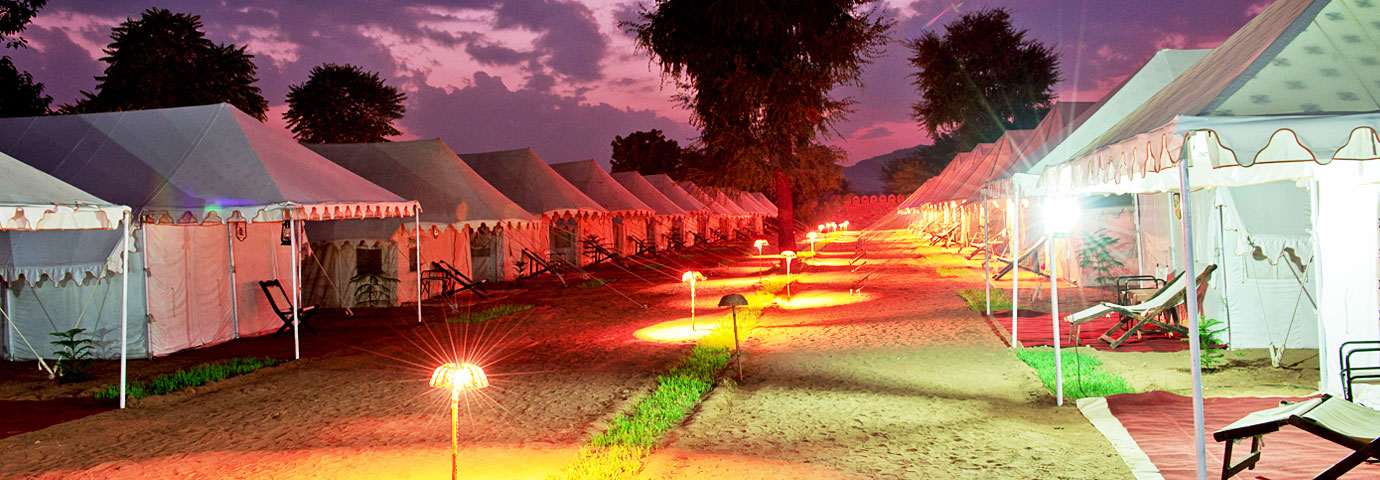 Camping in Pushkar