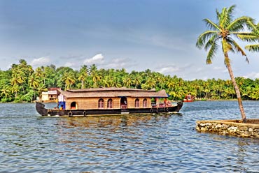 Backwater stretch of Ashtamudi