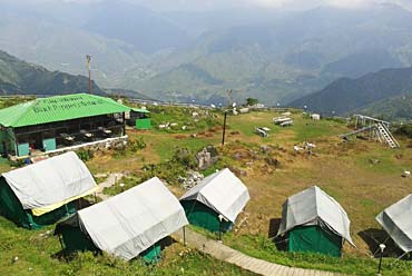 Camping in Mussoorie
