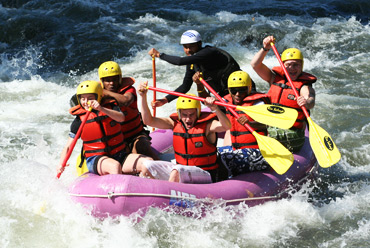 River rafting in Coorg